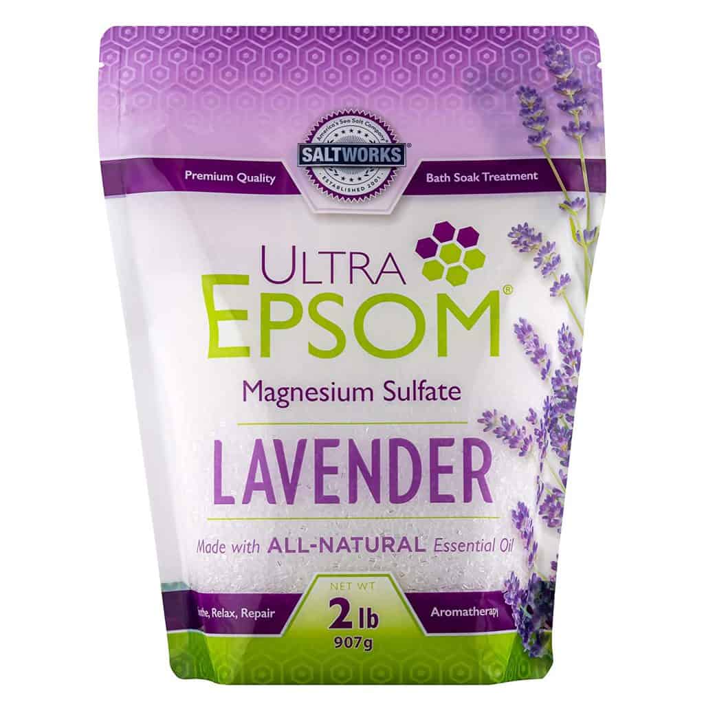 SaltWorks Ultra Epsom Salt effective dog flea killing alternative to steam cleaning