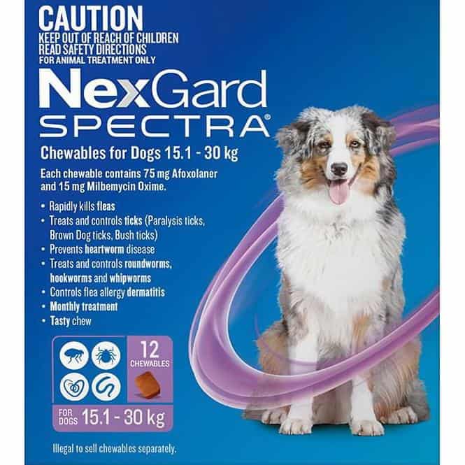NexGard Spectra review flea tick mite heartworm protection all in one