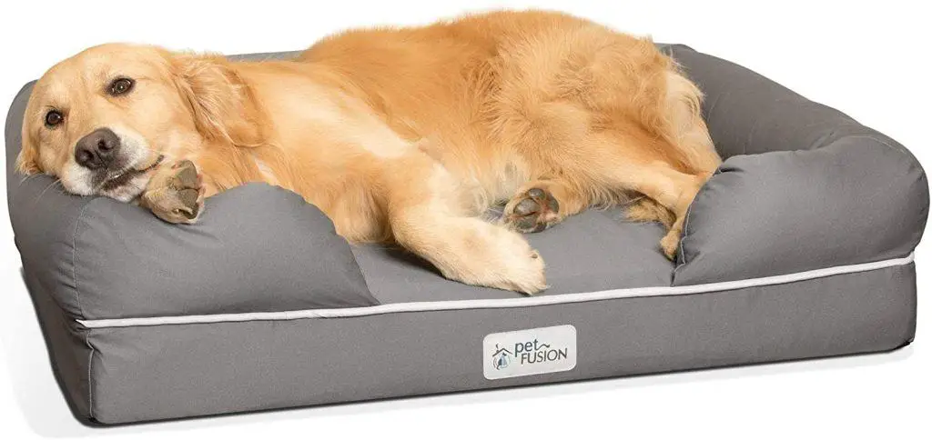 PetFusion ultimate orthopedic dog bed CertiPUR-US memory foam