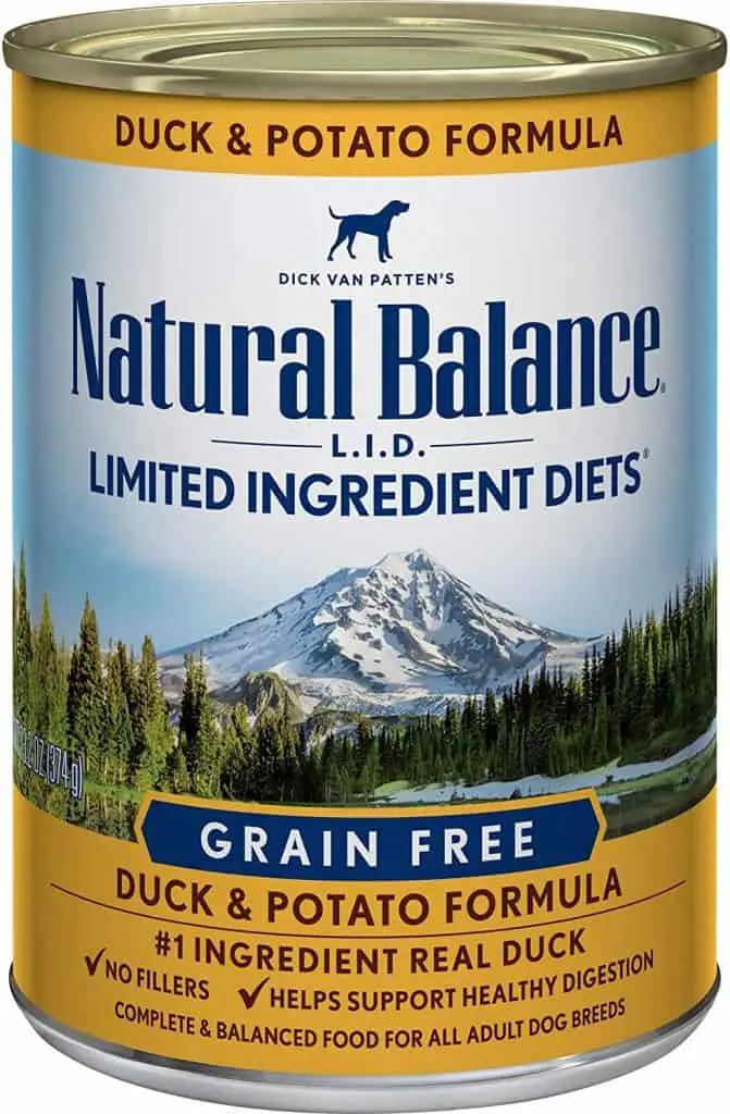 Natural Balance Duck Potato Formula hide liquid medicine in dog food