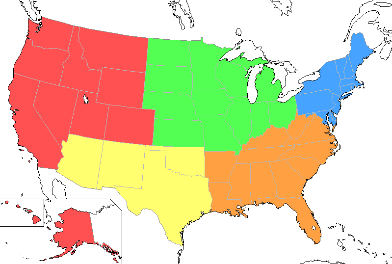 Flea Season by Region