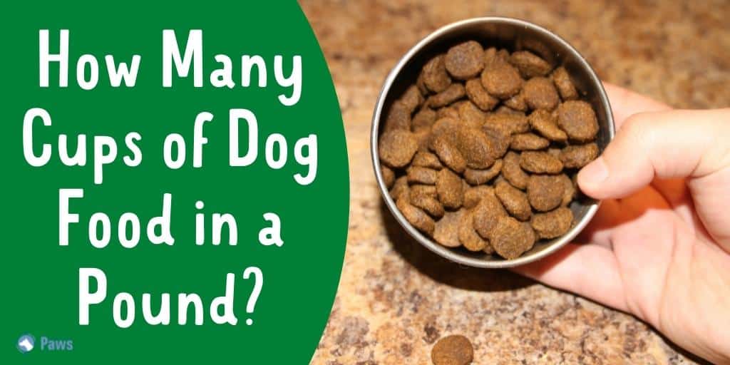 how many cups in 6 pounds dog food