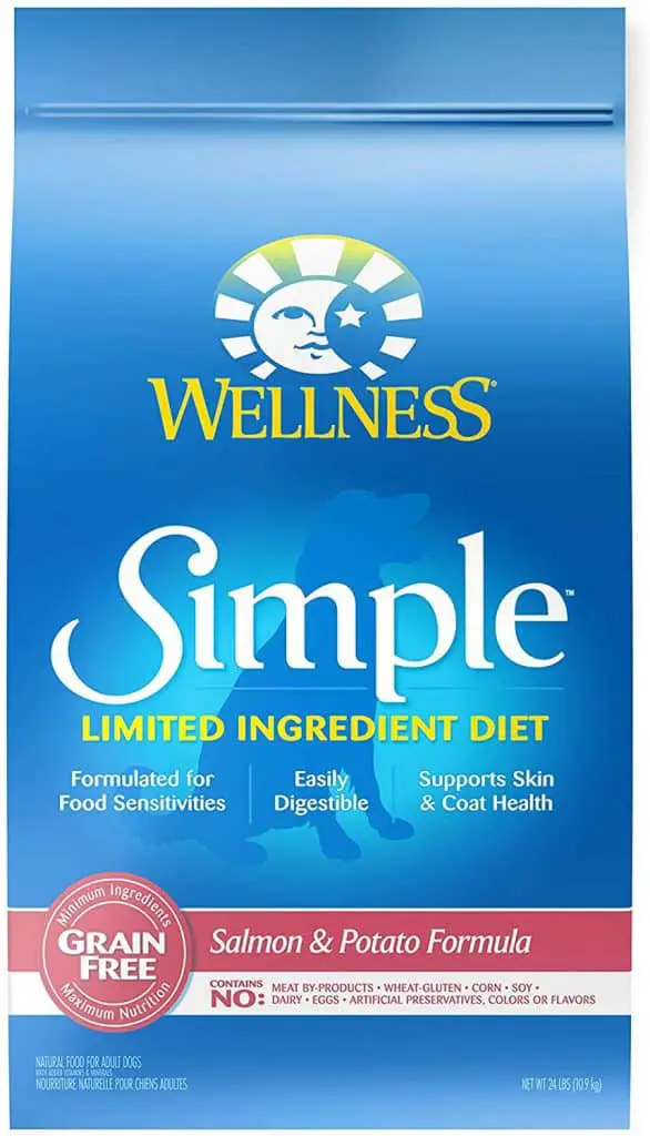 Wellness Simple Natural Limited Ingrediet Dry Dog Food for Shedding