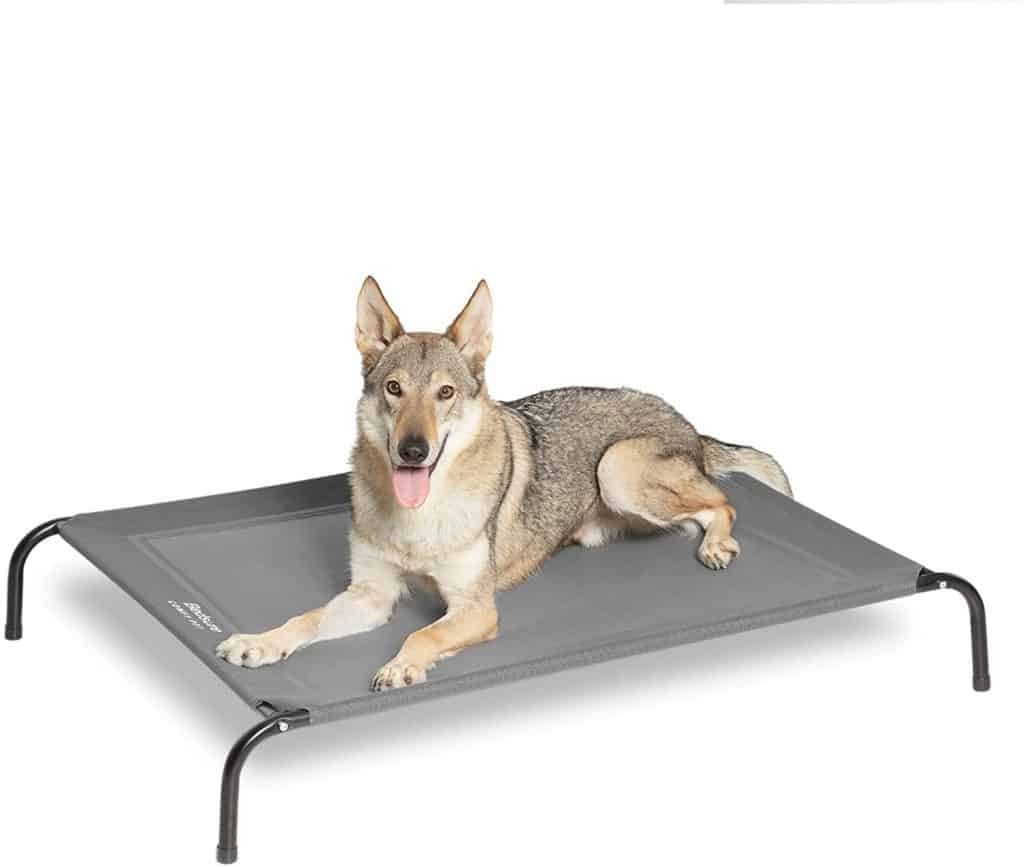 Bedsure elevated dog bed non slip outdoor mesh cot