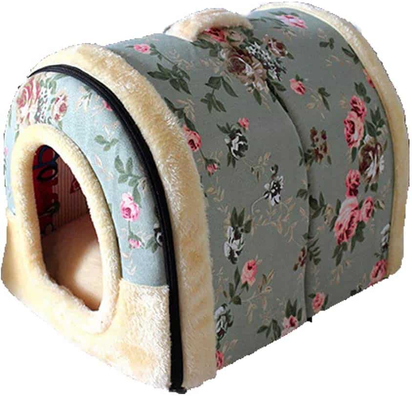 Haresle portable small dog pet house washable