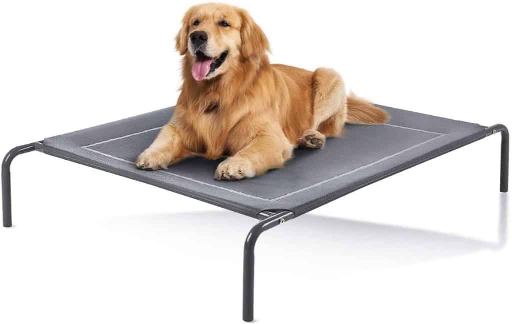 Loves Cabin summer elevated outdoor dog bed beach dog cot