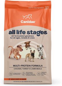 Canidae All Life Stages dog food with barley