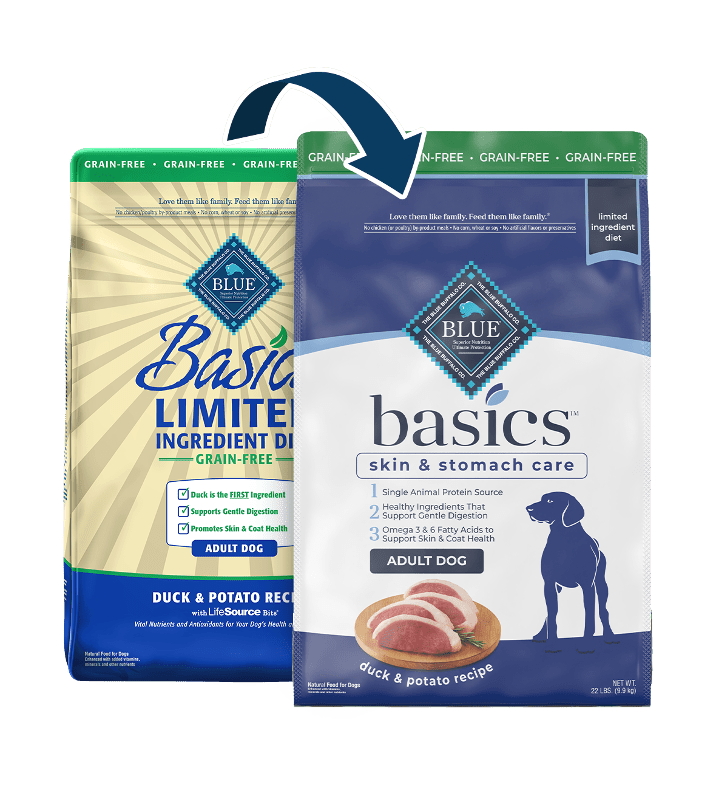 Blue Buffalo Basics Limited Ingredient Diet Grain-Free Dry Dog Food