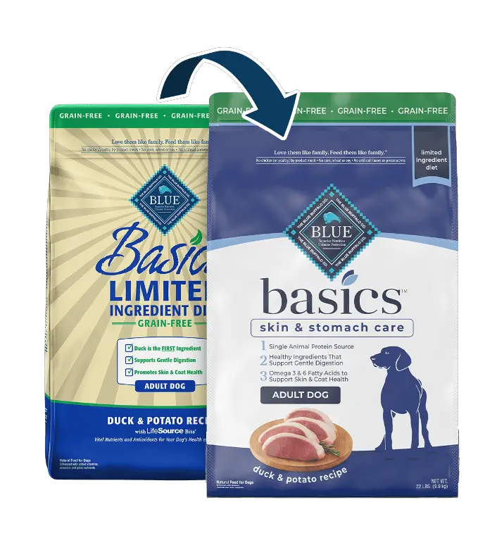 Blue Buffalo Basics Limited Ingredient Diet Grain-Free Dry Dog Food