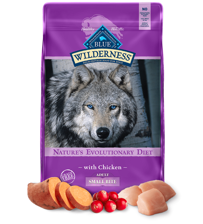 Blue Wilderness great dry dog food without added potassium chloride