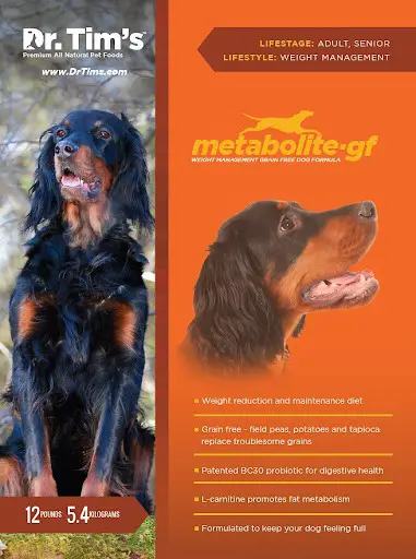Dr. Tim's Metabolite Grain-Free Dry Dog Food