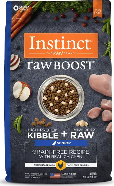 Nature's Variety Instinct Raw Boost Grain-Free Dry Dog Food