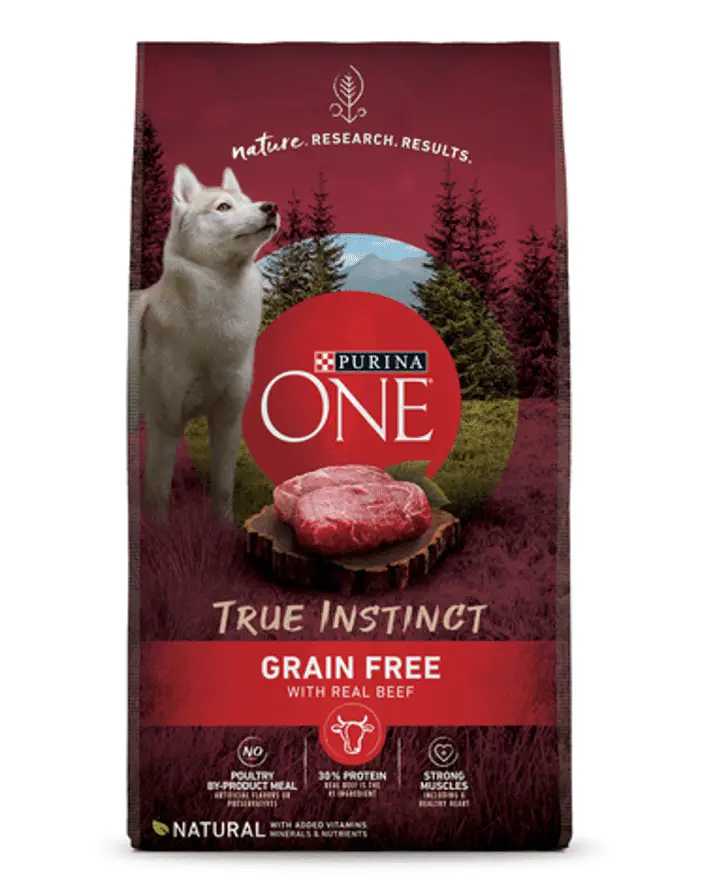 Purina One SmartBlend True Instinct Grain-Free Formula Dry Dog Food 