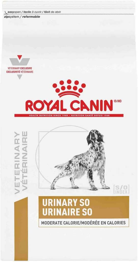 Royal Canin Urinary SO great dry dog food alternative dissolve urate stone