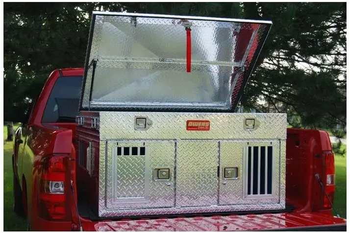 Owens 55006 Dog Box all metal tough truck bed dog crate